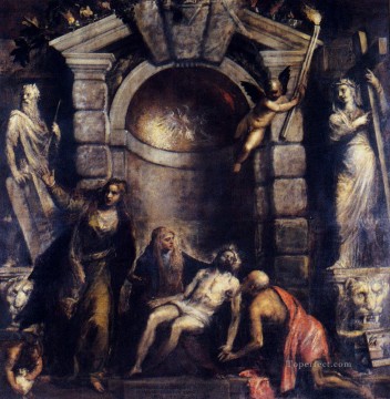  Tiziano Canvas - Pieta Tiziano Titian